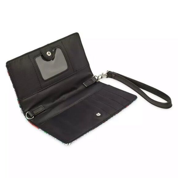 Disney Mickey Mouse Comic Strip Wallet Wristlet Crossbody Purse - Picture 3 of 3